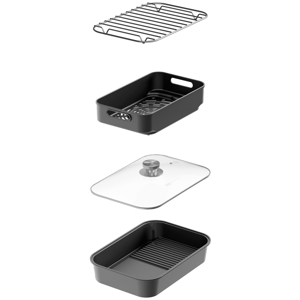 Fritadeira Elétrica WAP Air Fryer Barbecue Digital