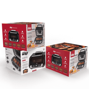 Fritadeira Elétrica WAP Air Fryer Barbecue Digital