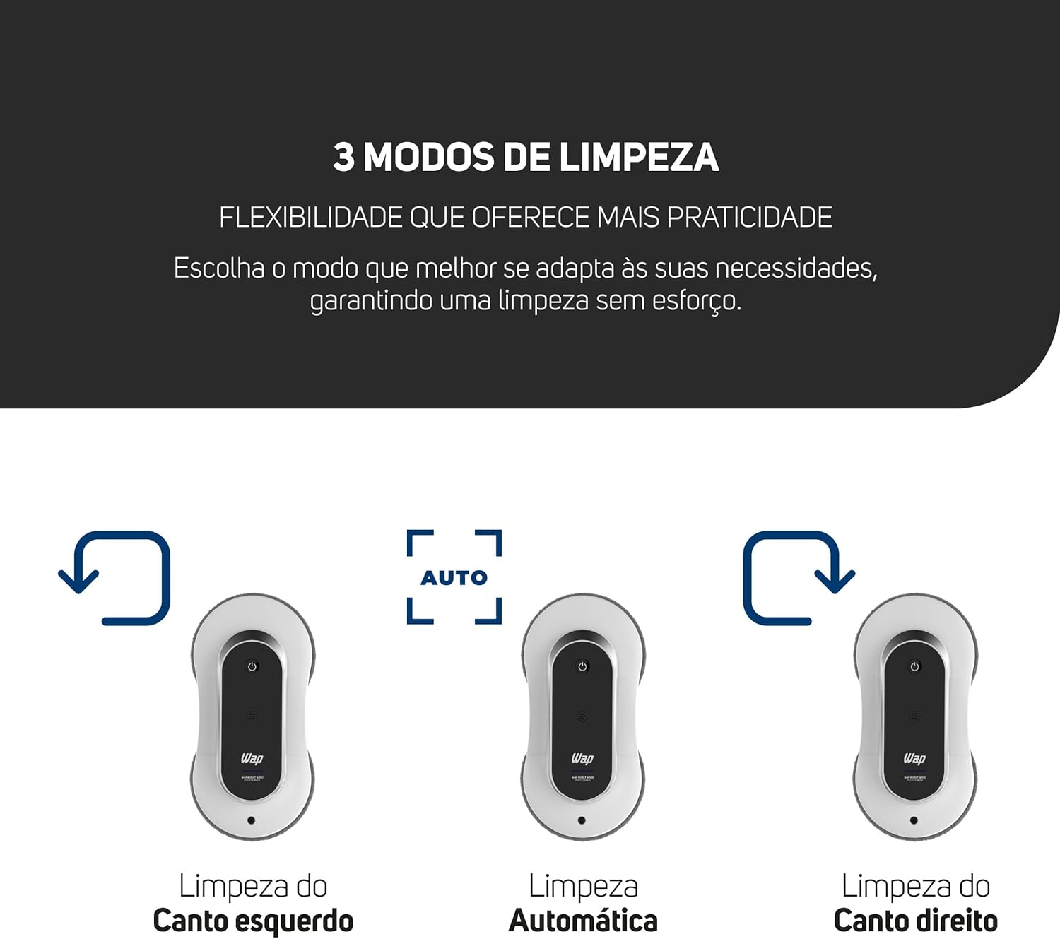 Robô de Limpeza WAP Robot W500 Policleaner