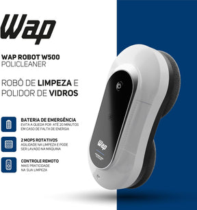 Robô de Limpeza WAP Robot W500 Policleaner
